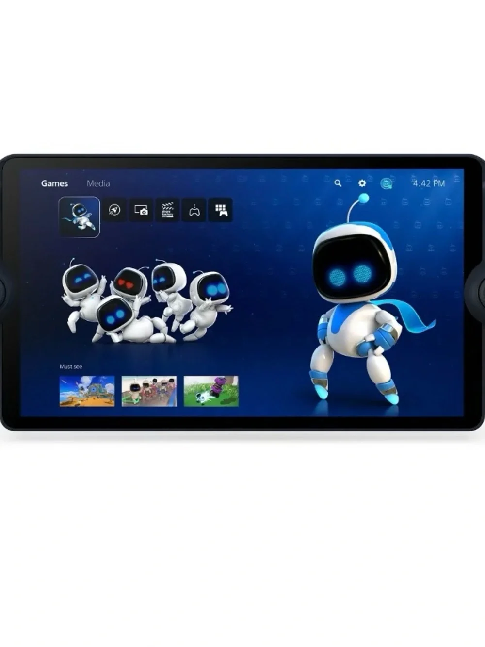 Sony PlayStation Portal Handheld Remote — White and Black